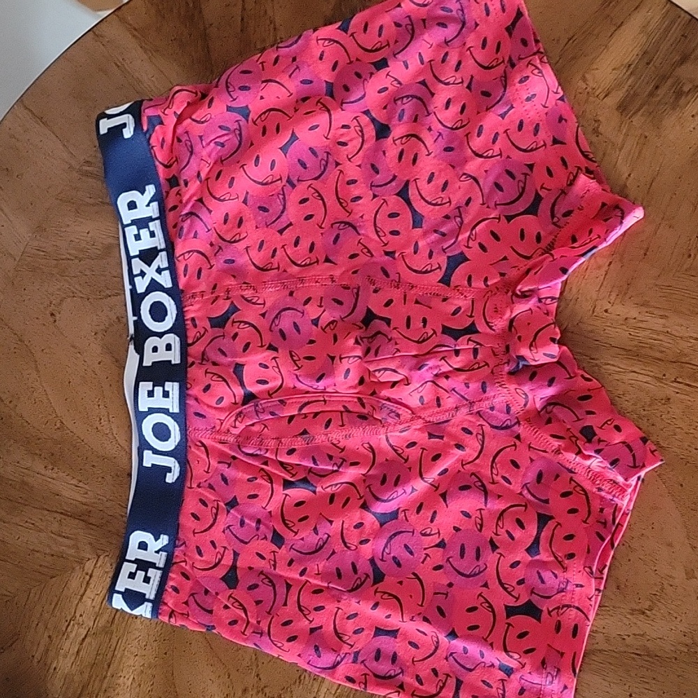 Joe Boxer Smiley Faces Men's boxer briefs, S, NWOB